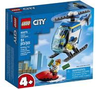 LEGO City Police Helicopter Building Kit; Cool Police Helicopter Toy 60275, New 2021 (51 Pieces)