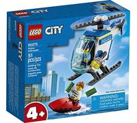 LEGO City Police Helicopter Building Kit; Cool Police Helicopter Toy 60275, New 2021 (51 Pieces)