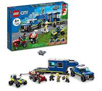 LEGO City Police Mobile Command Truck Toy with Prison Trailer Drone