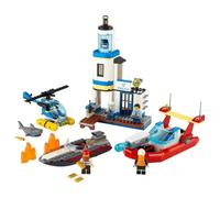 LEGO City The Coastguard And The Sailors-Firefighters IN Mission 60308 Boat