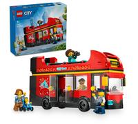 LEGO City Red Double Decker Bus Toy Gift for Kids 6-9 Years Old 60407