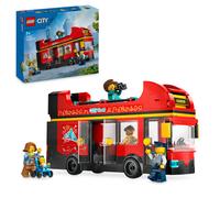 LEGO City Red Double-Decker Sightseeing Bus - 5 Minifigures - 60407