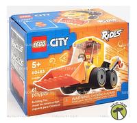 LEGO City Rides Construction Loader 61 Piece Building Toy 60483