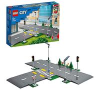 LEGO City Road Plates 60304 | Toys for 5+ Year Old Boys, Set with Traffic Lights, Trees & Glow-in-the-Dark Bricks, Gift Idea, 112 Pieces