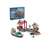 LEGO City Seaside Harbour with Cargo Ship Building Toy 60422