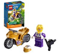LEGO City Selfie Stunt Bike 60309 Building Kit; Fun Selfie Stick Stunt Bike Toy for Kids (14 Pieces)