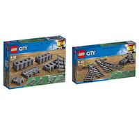 LEGO City Set: 60205 Rails, 60238 Switch for Remote Control Railway (60+)