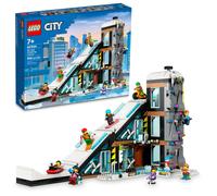 LEGO City Ski and Climbing Center 60366 Building Toy Set 3-Level Buil