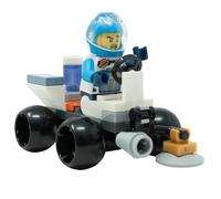 LEGO City Space Astronaut Minifigure with Moon Rover
