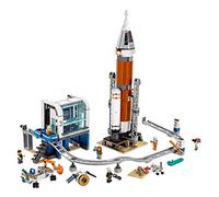LEGO City Space Deep Space Rocket and Launch Control 60228 Model Rocket Building Kit with Toy Monorail, Control Tower and Astronaut Minifigures, Fun STEM Toy for Creative Play, New 2019 (837 Pieces)