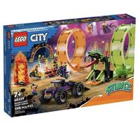 LEGO City Stuntz Double Loop Stunt Arena | 60338 | Stunt Bike Set | RETIRED