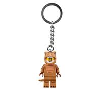 LEGO City T-Rex Dinosaur Costume Guy Minifigure Keyring 854317