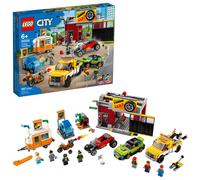 LEGO City Toy Car Garage 60258 Cool Building Set for Kids (897 Pieces