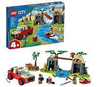 LEGO City Wildlife Rescue Off-Roader 60301 Building Kit; Includes a City Adventures TV Series Character; New 2021 (157 Pieces)