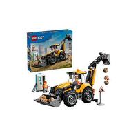 Lego City Yellow Backhoe Loader & 60480 One Colour