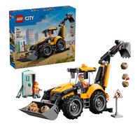 LEGO® City Yellow Backhoe Loader - Construction Toy 60480