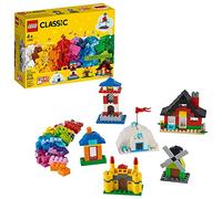LEGO Classic Bricks and Houses 11008 Kids’ Building Toy Starter Set with Fun Builds to Stimulate Young Minds, New 2020 (270 Pieces)