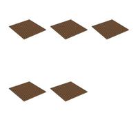 LEGO Classic Building Baseplate, 16 x 16 Studs, Part 91405 (Medium Nougat, 1, Bricks)