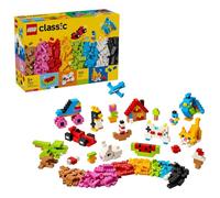 LEGO Classic Creative Colourful Bricks 11045 | Toys for 5+ Year Old Boys & Girls, Educational Set, Plane & Car, Dinosaur & Animal Figures, Birthday Gift, 820 Pieces
