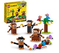 LEGO Classic Creative Monkey Fun 11031 Building Toy Set for Kids, Boys, and Girls Ages and Up, Makes a Great Gift for Grandchildren