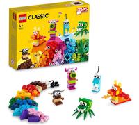 LEGO Classic Creative Monsters, Construction Playset with 5 Mini Build...