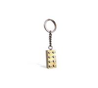 LEGO Classic: Gold Brick (2x4) Keychain