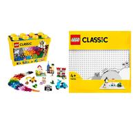 LEGO Classic Large Creative Brick Storage Box Set, Building Toys for 4 Plus Year