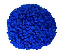 LEGO Classic Pack of 100 2x2 Stones (3003) with Stone Separator (Blue)