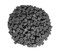LEGO Classic Pack of 100 2x2 Stones (3003) with Stone Separator (Dark Grey)