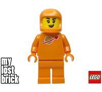 LEGO Classic Space - Orange Space Minifigure Female from set 40687 (sp142) - NEW