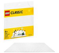 LEGO Classic White Baseplate 11010 Creative Toy for Kids, Great Open-Ended Imaginative Play Builders, New 2020 (1 Piece)