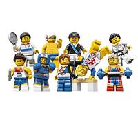 LEGO Collectable Minifigures: Complete Set of 9 (UK Exclusive) Minifigure (Olympic Team GB)