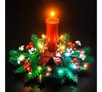Lego Compatible LED Lights Set Christmas Table Decoration (without model), Lighting Kit for 40743 Christmas Table Decoration Creative Toys