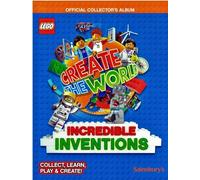 LEGO Create The World Series 2 (Incredible Inventions) Collector's Album Book