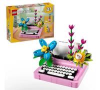 LEGO Creator 3-in-1 31169 Typewriter with Flowers Set - Brand New & Sealed
