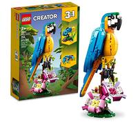 LEGO Creator 3 in 1 Exotic Parrot to Frog to Fish 31136 Animal Figures Building Toy, Creative Toys for Kids Ages 7 and Up
