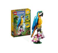 LEGO Creator 3 in 1 Exotic Parrot to Frog to Fish Animal Figures Building Toy