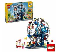Lego Creator 3 In 1 Iconic Ferris Wheel 31389 Building Set 916 Pieces Carnival Fairground Toy Ages 8 Plus Gift