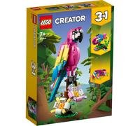 LEGO Creator 3-in-1 Pink Exotic Parrot 31144 Build Set (Box)