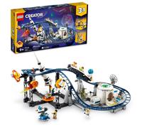 LEGO Creator 3 in 1 Space Roller Coaster Rebuildable Amusement Park Build as a Winding Roller Coaster or Drop Tower or Spinning Carousel with 5 Min