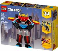 Lego Creator 3-in-1 The Super Robot 31124 Dragon Plane