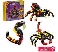 Lego Creator 31159 Wild Animals Set 3-In-1 Spider Scorprion Snake Playset UK