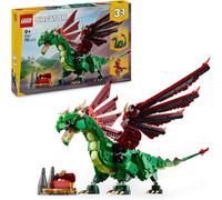 Lego Creator 3In1 Medieval Dragon Toy Playset 31161 One Colour