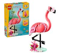 Lego Creator 3In1 Wild Animals: Pink Flamingo Animal Toy Playset 31170 One Colour