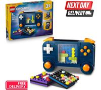 LEGO Creator 31380 Retro Gaming Console 3 in 1 Building Set 268 Pcs Age 8+