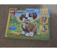 LEGO Creator 3in1 Cute Animals: Playful Puppy Dog Toy - Pet Animal Figure Transforms into a Squirrel or Duck - Creative Birthday Gift for 8+ Year Old Girls & Boys - 31382
