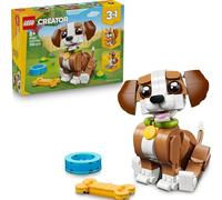 LEGO Creator 3in1 Cute Animals: Playful Puppy Dog Toy - Pet Animal Figure Transforms into a Squirrel or Duck - Creative Birthday Gift for 8+ Year Old Girls & Boys - 31382