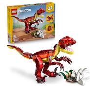 LEGO Creator 3in1 Fierce Dinosaur 31379 | Toys for 8+ Year Old Boys & Girls, Dino Figure Transforms into a Stegosaurus or Pterosaur, Room Decor, Gift Idea, 283 Pieces