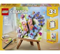 LEGO Creator 3in1 Floral Art Decor Painting 31390 | Toys for 8+ Year Old Girls & Boys, 3D Model Transforms into a Picture Frame or Flamingo Sketch, Gift Idea, 348 Pieces