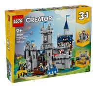 LEGO® Creator 3in1 Medieval Horse Knight Castle Playset Building Toy 31168